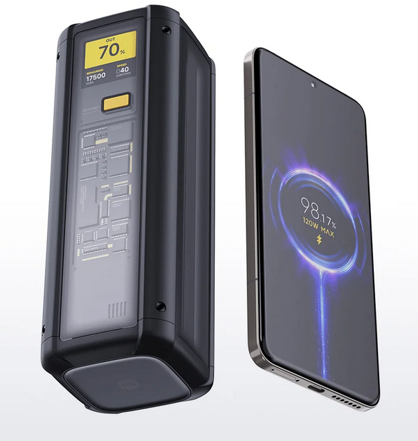 Павербанк Xiaomi 25000mAh 212W HyperCharge чорний фото