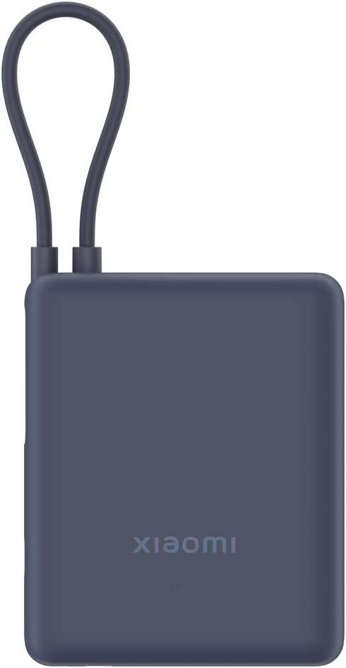Павербанк Xiaomi 10000mAh 33W Integrated Cable синій фото