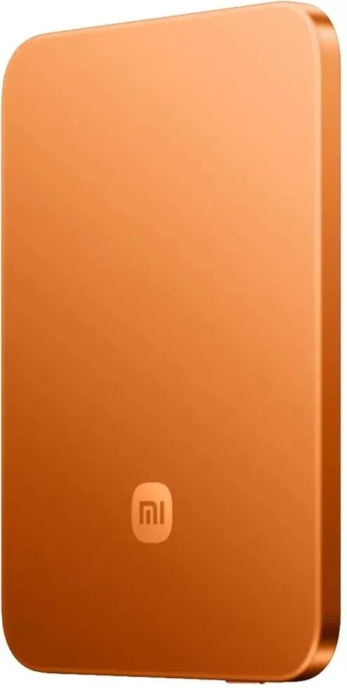 Павербанк Xiaomi UltraThin Magne 5000mAh 15W оранжевий фото