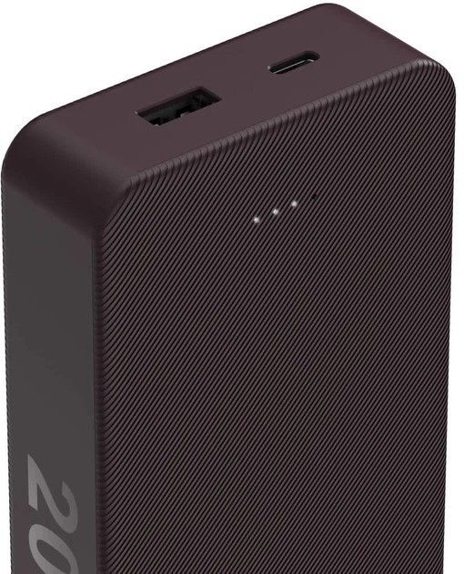 Павербанк Hama 20000mAh 15W (00201715) рожевий фото2