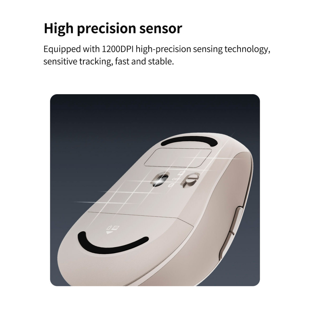 Мишь Xiaomi Dual-mode Wireless Mouse 2 White фото4