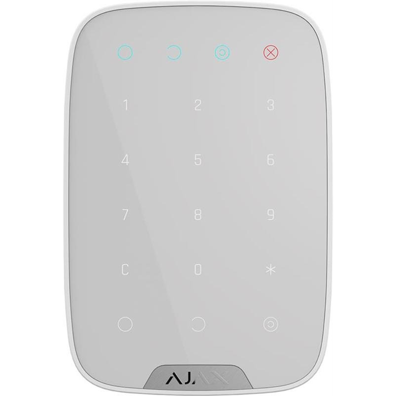 Бездротова сенсорна клавіатура Ajax Keypad Plus black (38252.83.BL1) фото2