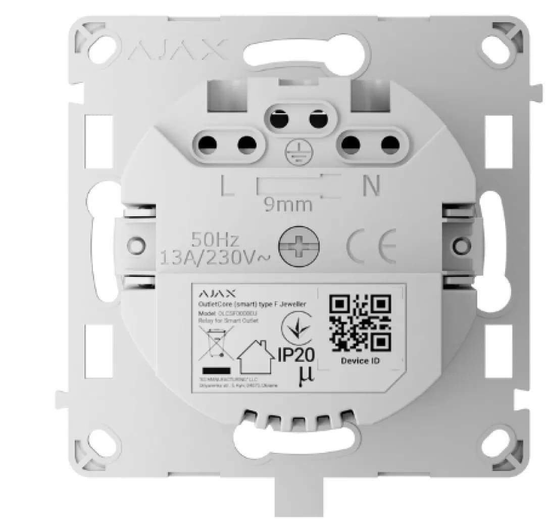 Умная розетка Ajax OutletCore фото3
