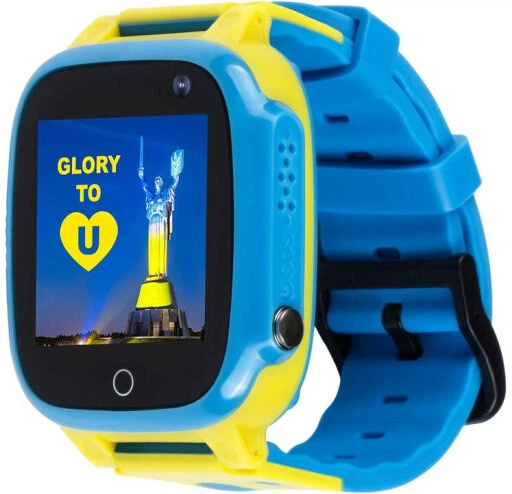 Смарт-годинник для дітей AmiGo GO008 GLORY GPS WIFI Blu-Yel фото2