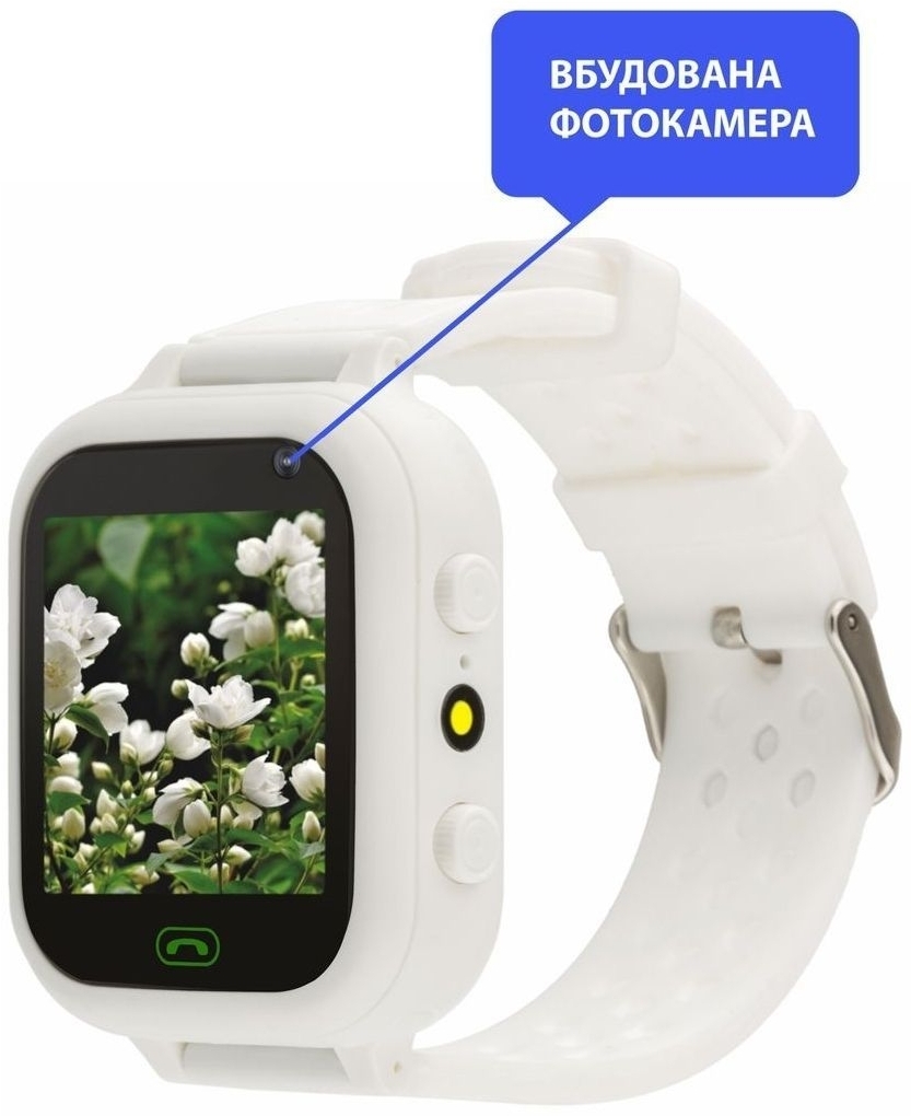 Смарт-годинник для дітей AmiGo GO009 White (996385) фото7
