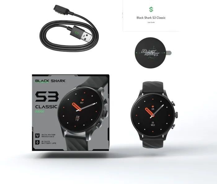 Смарт-часы Black Shark S3 Classic BS-W2410 Black (1184524) фото7