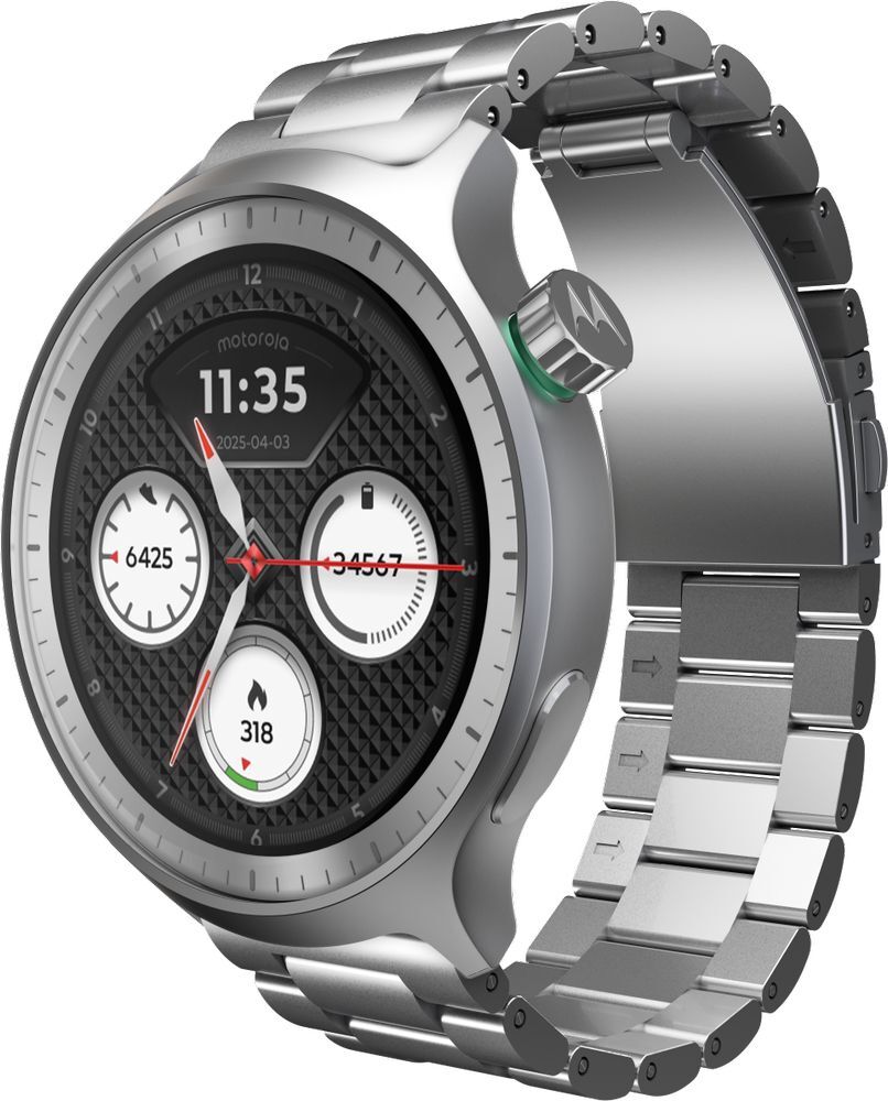 Смарт-часы Motorola Watch Silver PG38C08264 (1208251) фото4
