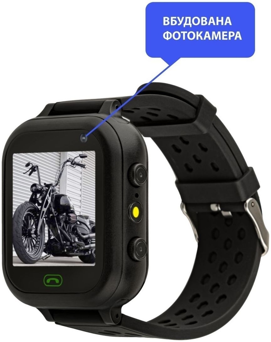 Смарт-часы для детей AmiGo GO009 Black (996382) фото7