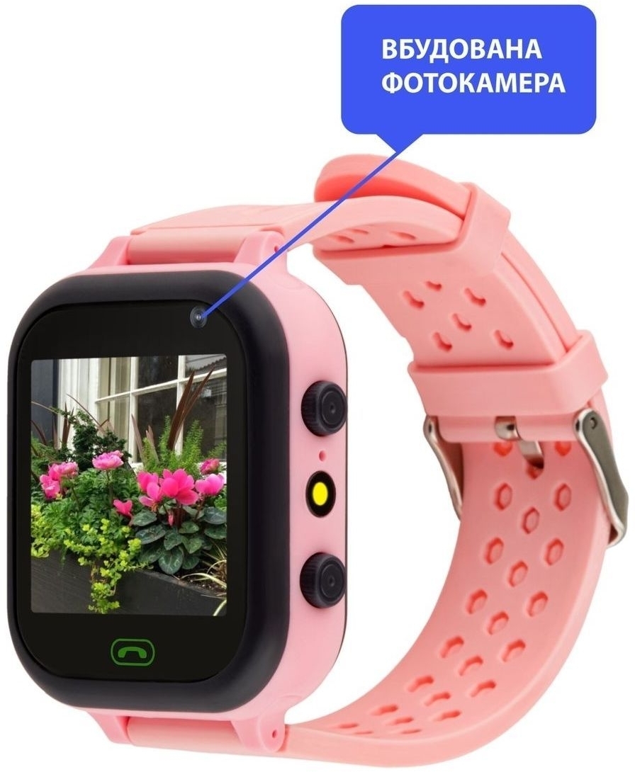 Смарт-годинник для дітей AmiGo GO009 Pink (996384) фото7