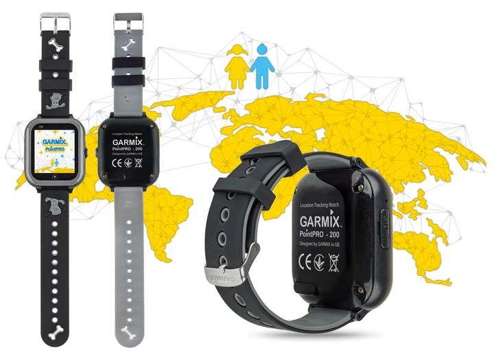 Смарт-годинник для дітей GARMIX PointPRO-200 4G BLACK Чорний фото