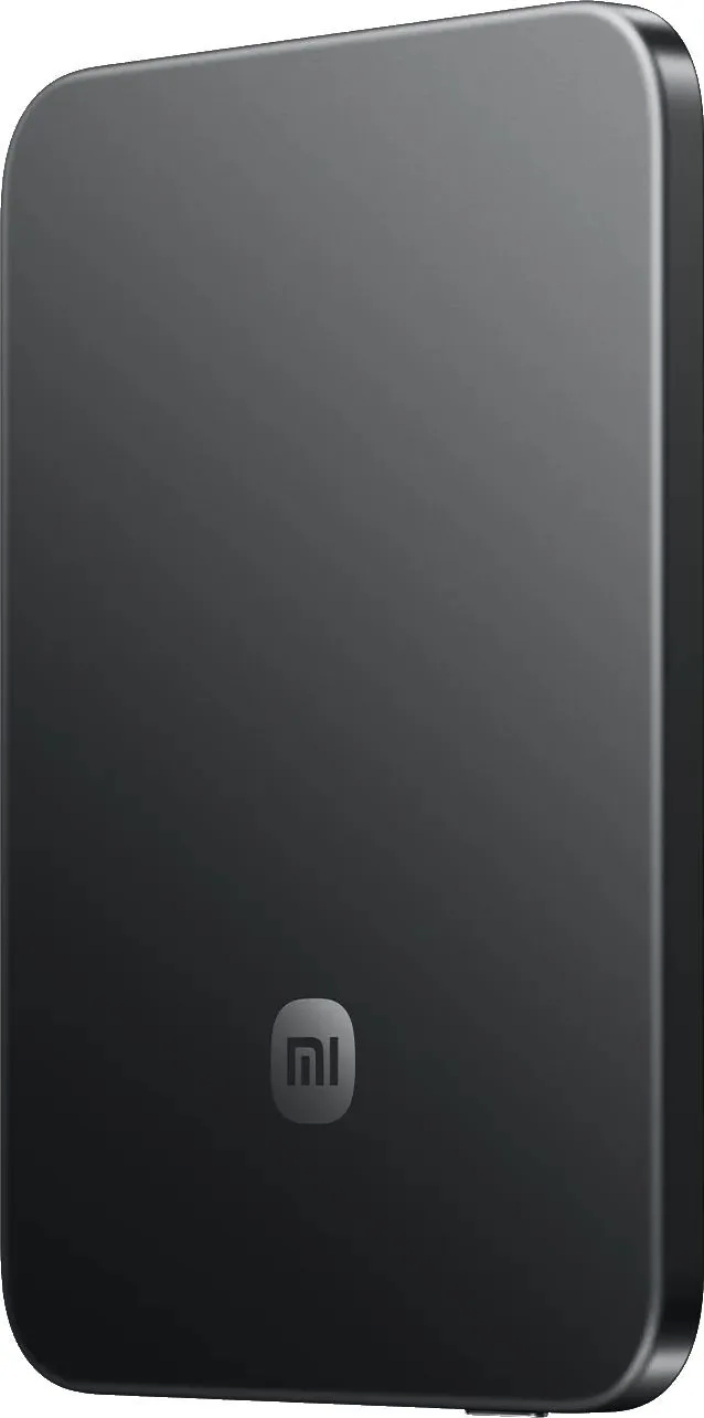 Павербанк Xiaomi UltraThin Magne 5000mAh 15W черный фото