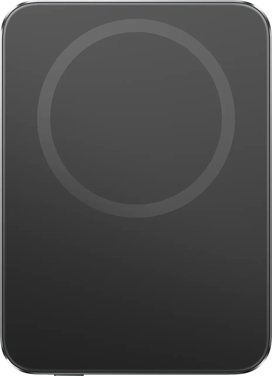 Павербанк Xiaomi UltraThin Magne 5000mAh 15W черный фото