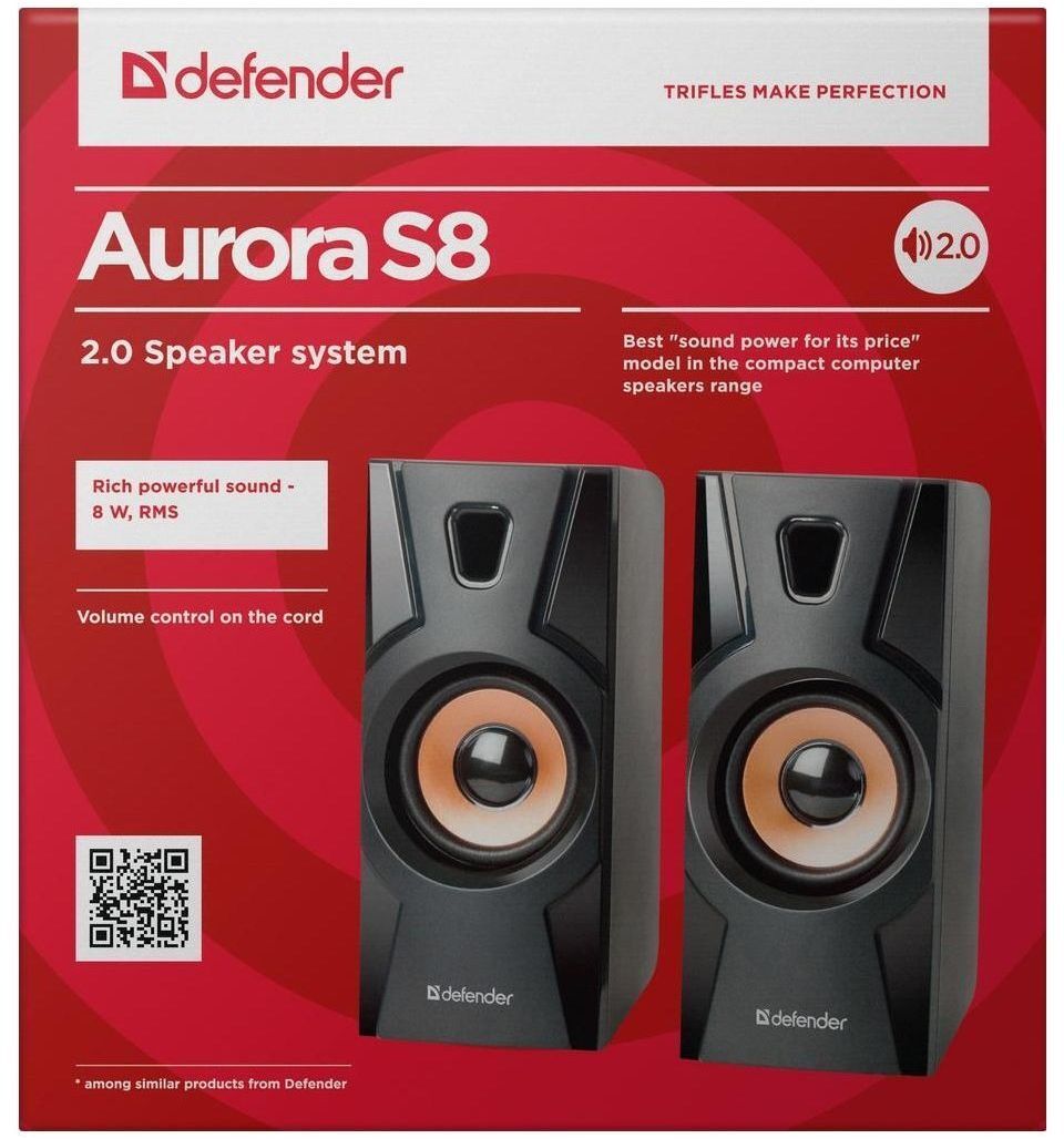 Акустика Defender Aurora S8 Black (65408) фото