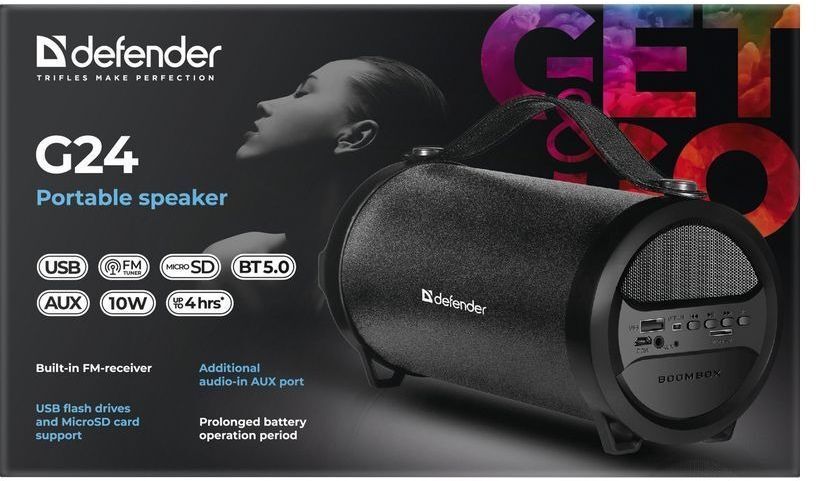 Акустика Defender G24 Black (65124) фото3