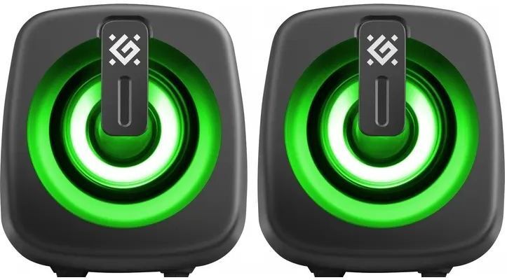 Акустика Defender J1 LED USB Black (65961) фото