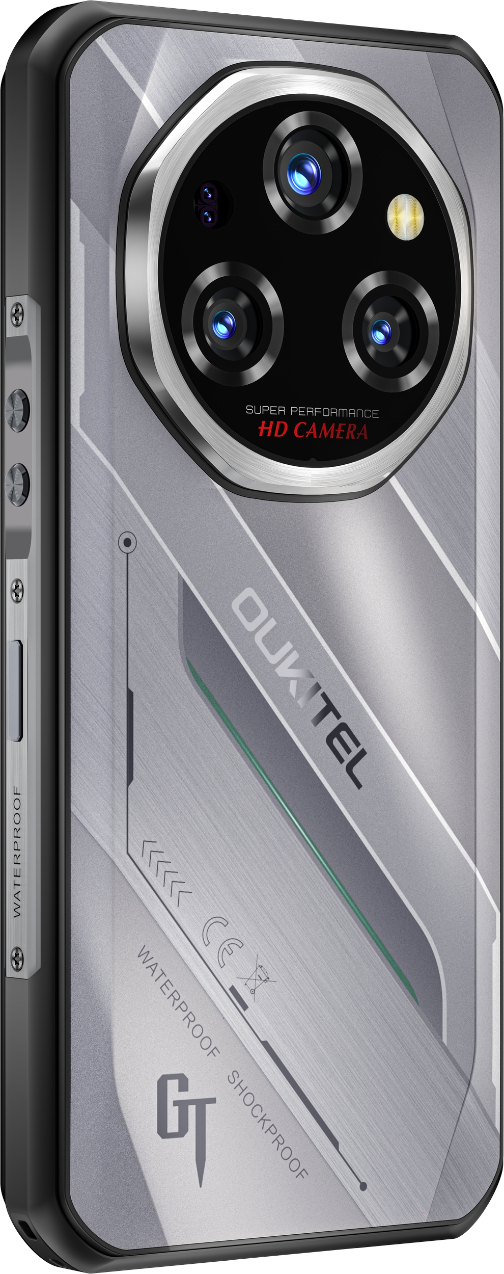 Смартфон Oukitel WP62 8/256GB Silver (6941749824684) фото3
