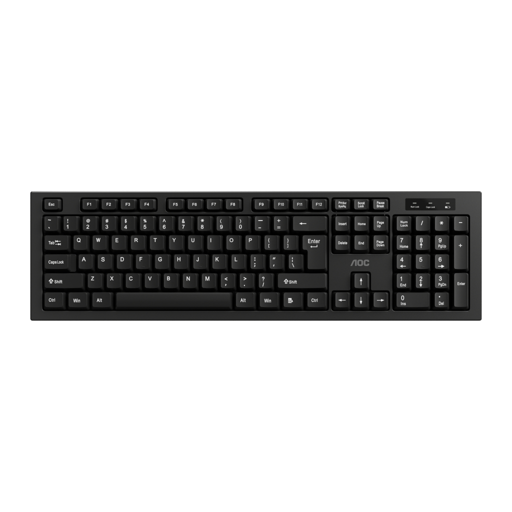 Комплект AOC KM210B Wireless UA Black (KM210B/97) фото2