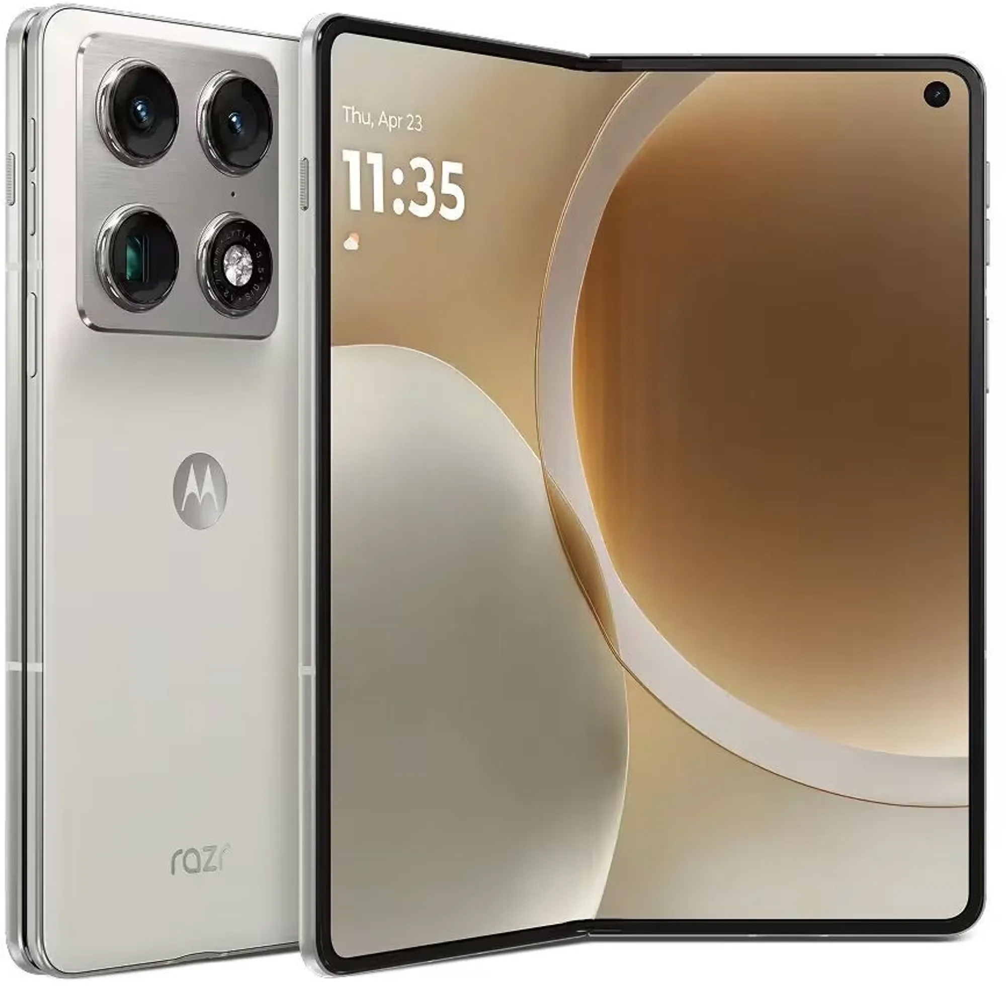 Смартфон Motorola Razr Fold 16/512Gb Lily White (PBAX0007PL) фото