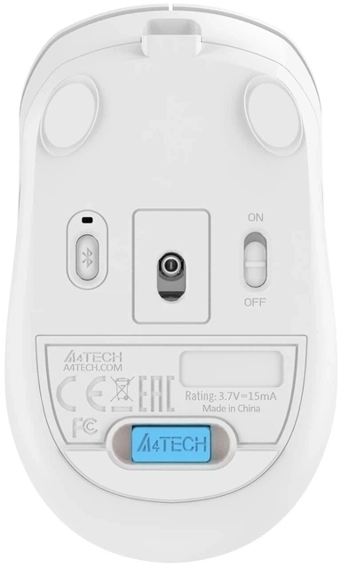 Мишка A4Tech FG10CS Air2 Wireless Grayish White (4711421997973) фото10