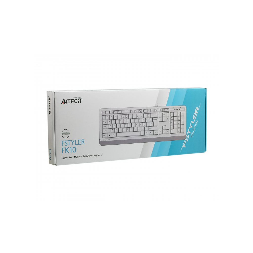 Клавіатура A4Tech FK10 White (4711421943024) фото7