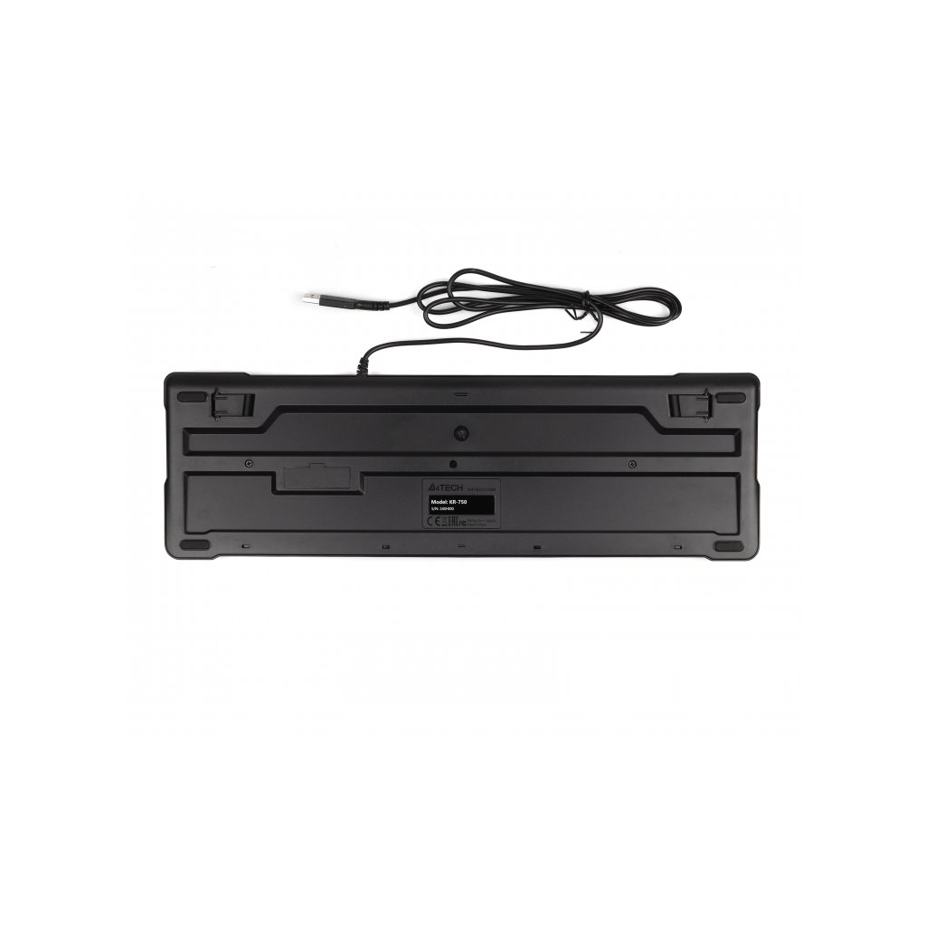 Клавіатура A4Tech KR-750-BLACK-US (4711421805827) фото4