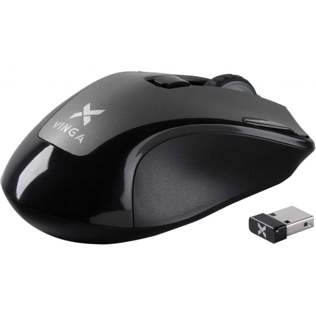 Мишка Vinga MSW-527 gray фото2