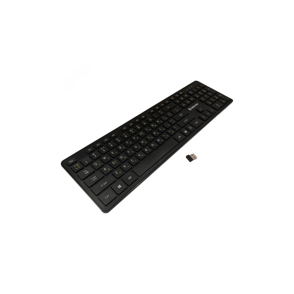 Клавиатура Defender Comfort MT Wireless UA Black (450950) фото2