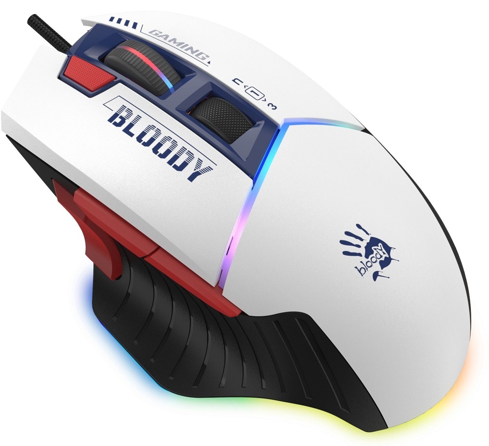 Игровая мышь A4Tech Bloody W95 Max RGB Activated USB Sports Navy (4711421985659) фото2