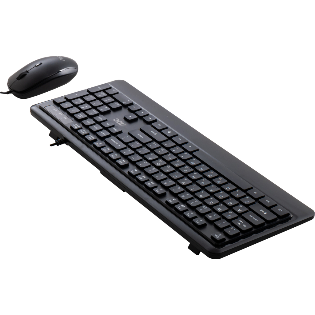 Комплект AOC KM220B USB UA Black (KM220B/97) фото