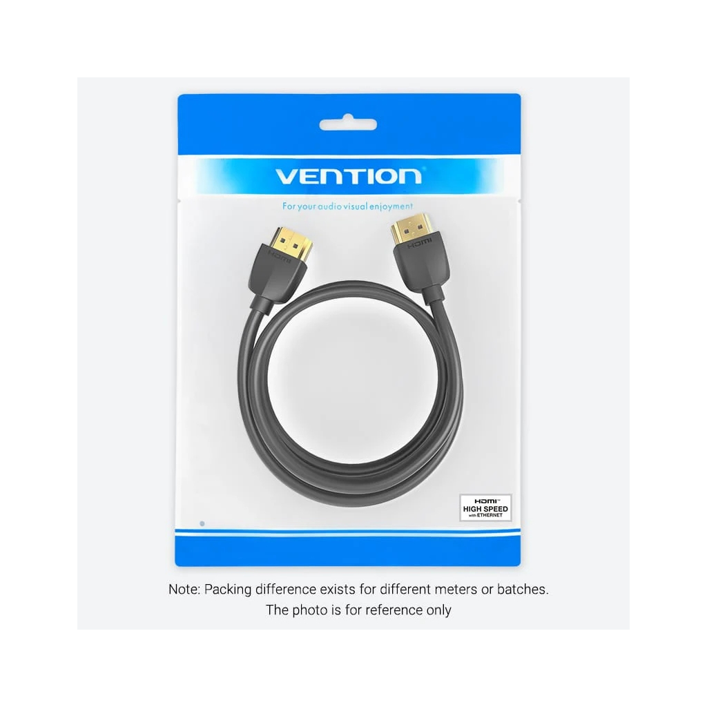 Кабель HDMI M to HDMI M 3.0m 4K60Hz black Vention (AAIBI) фото