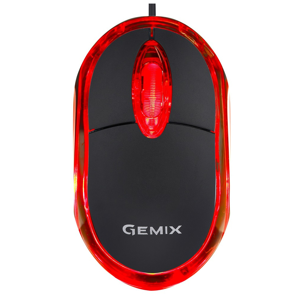 Мишка Gemix GM105 USB black (GM105Bk) фото