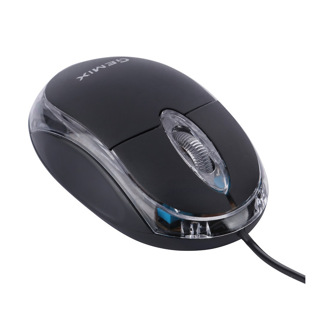 Мишка Gemix GM105 USB black (GM105Bk) фото