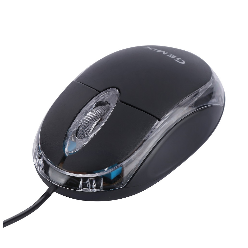 Мишка Gemix GM105 USB black (GM105Bk) фото