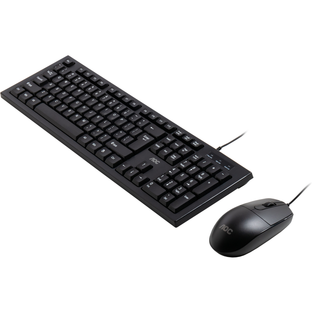 Комплект AOC KM160B USB UA Black (KM160B/97) фото2
