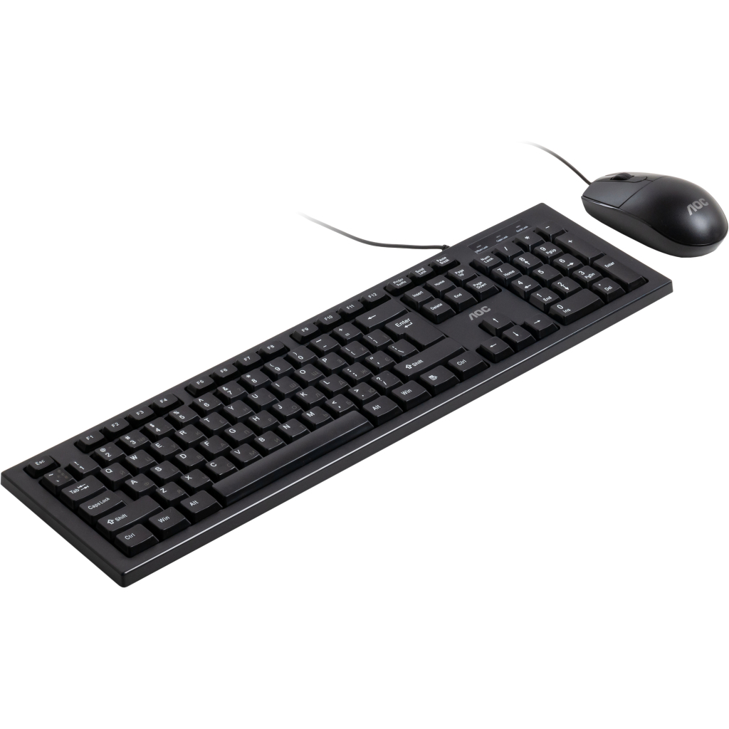 Комплект AOC KM160B USB UA Black (KM160B/97) фото3