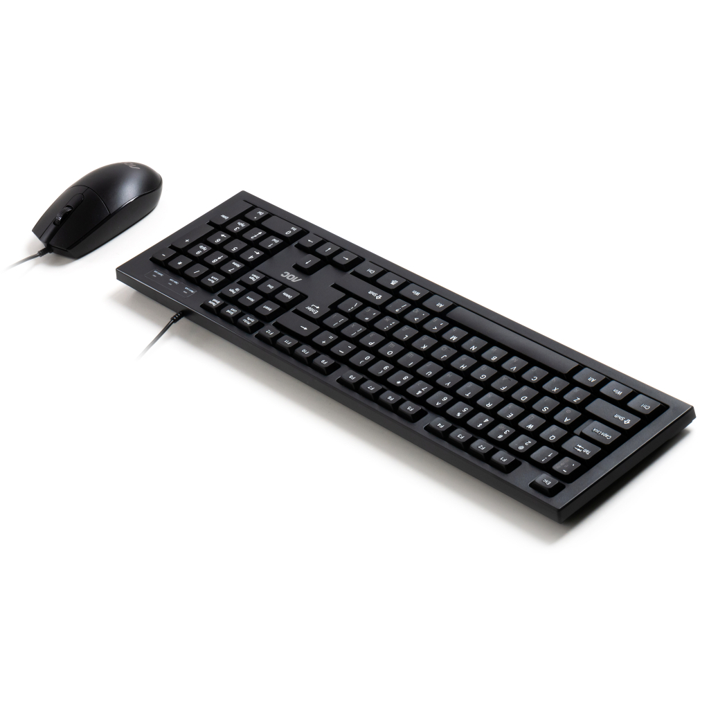 Комплект AOC KM160B USB UA Black (KM160B/97) фото4