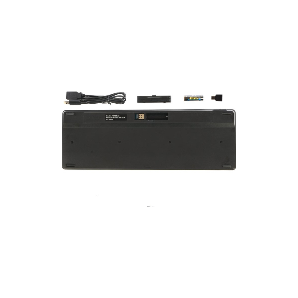 Клавіатура A4Tech FBK23 AS Wireless/Bluetooth Black (4711421001168) фото6