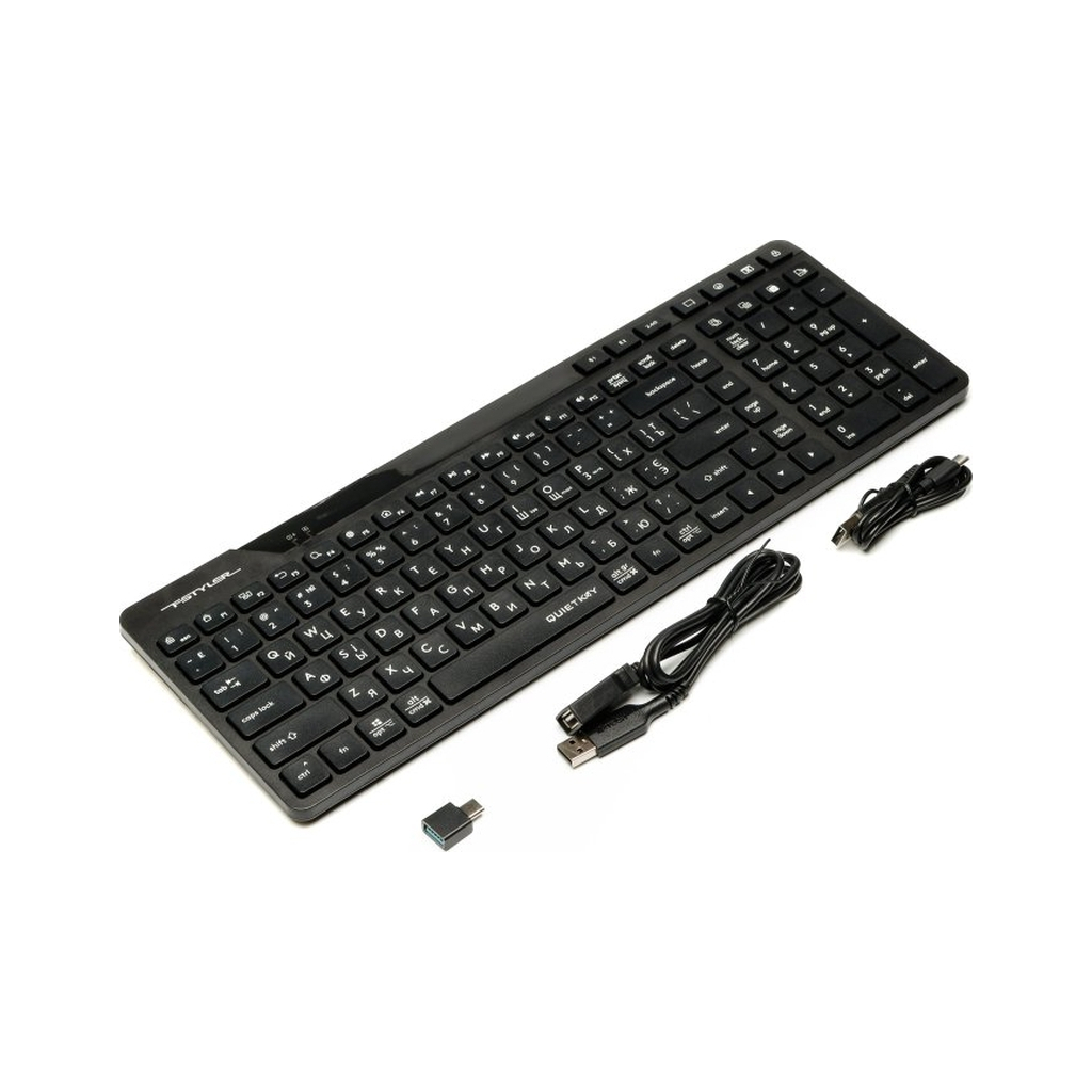 Клавіатура A4Tech FBK27C AS Wireless Black (4711421000185) фото