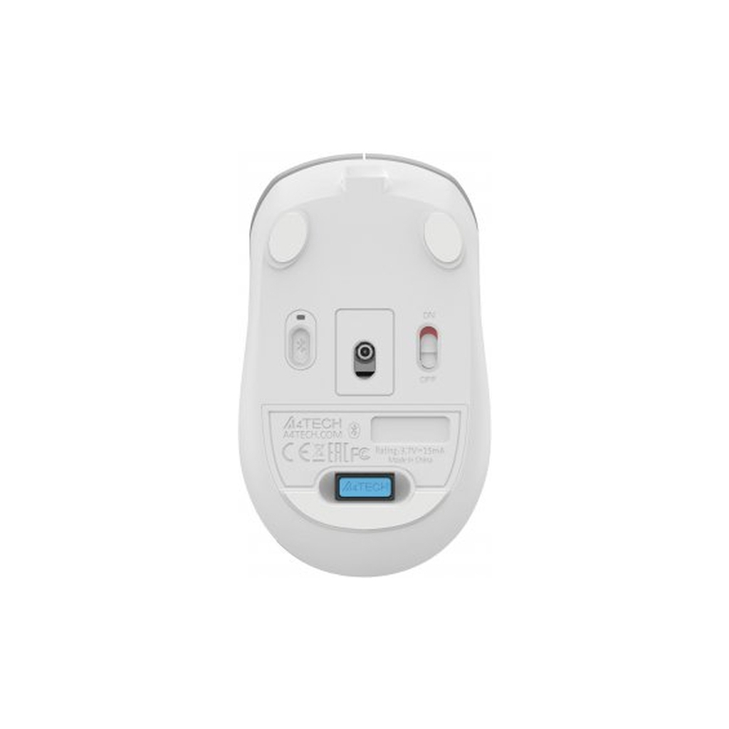 Мышь A4Tech FB26CS Air2 Bluetooth/Wireless Icy White (4711421999168) фото10