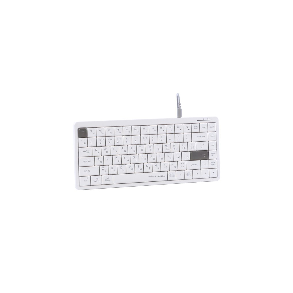 Клавіатура A4Tech FX53 USB UA White (4711421002400) фото2