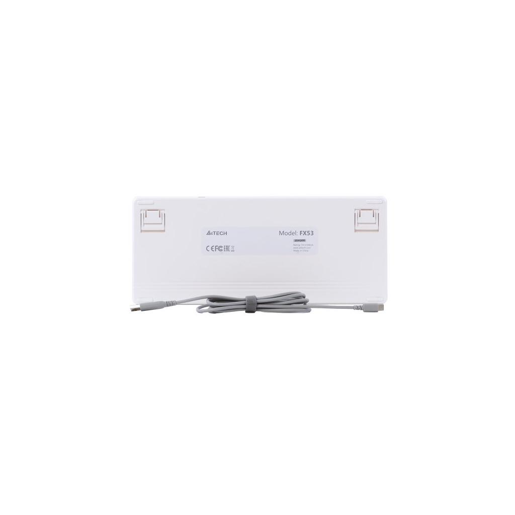 Клавіатура A4Tech FX53 USB UA White (4711421002400) фото6