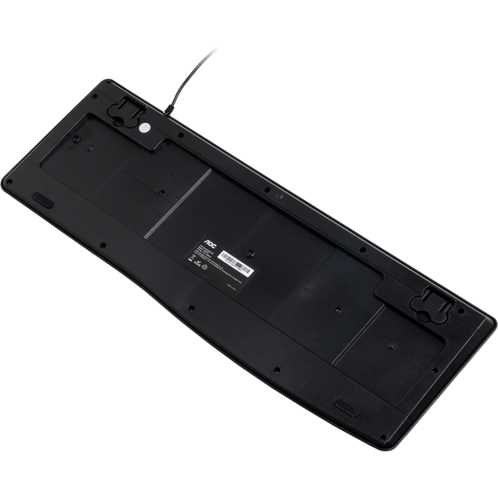 Клавіатура AOC KB120B USB UA Black (KB120B/97) фото