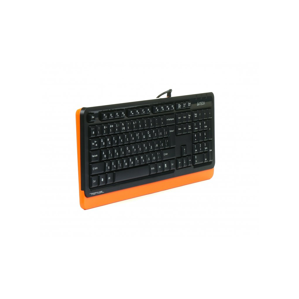 Клавіатура A4Tech FKS10 USB Orange (4711421963398) фото3