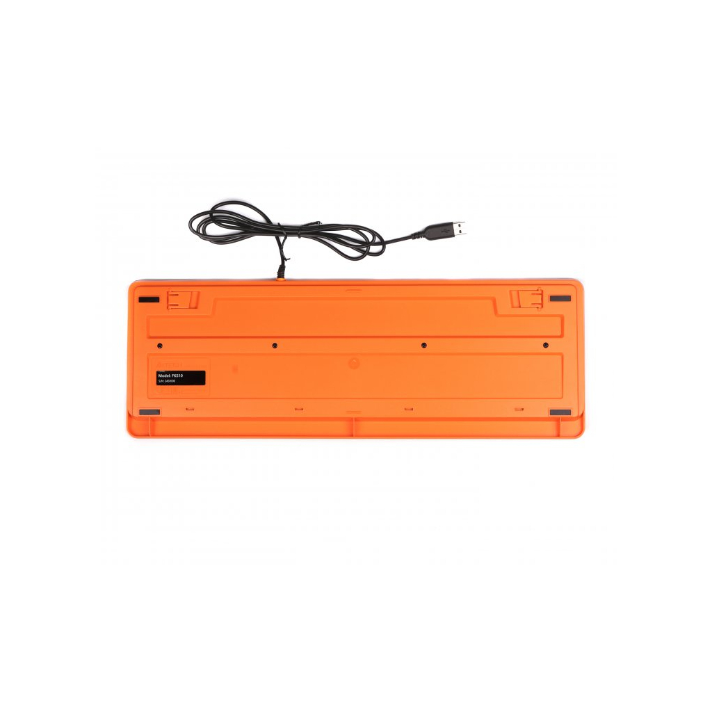 Клавіатура A4Tech FKS10 USB Orange (4711421963398) фото6