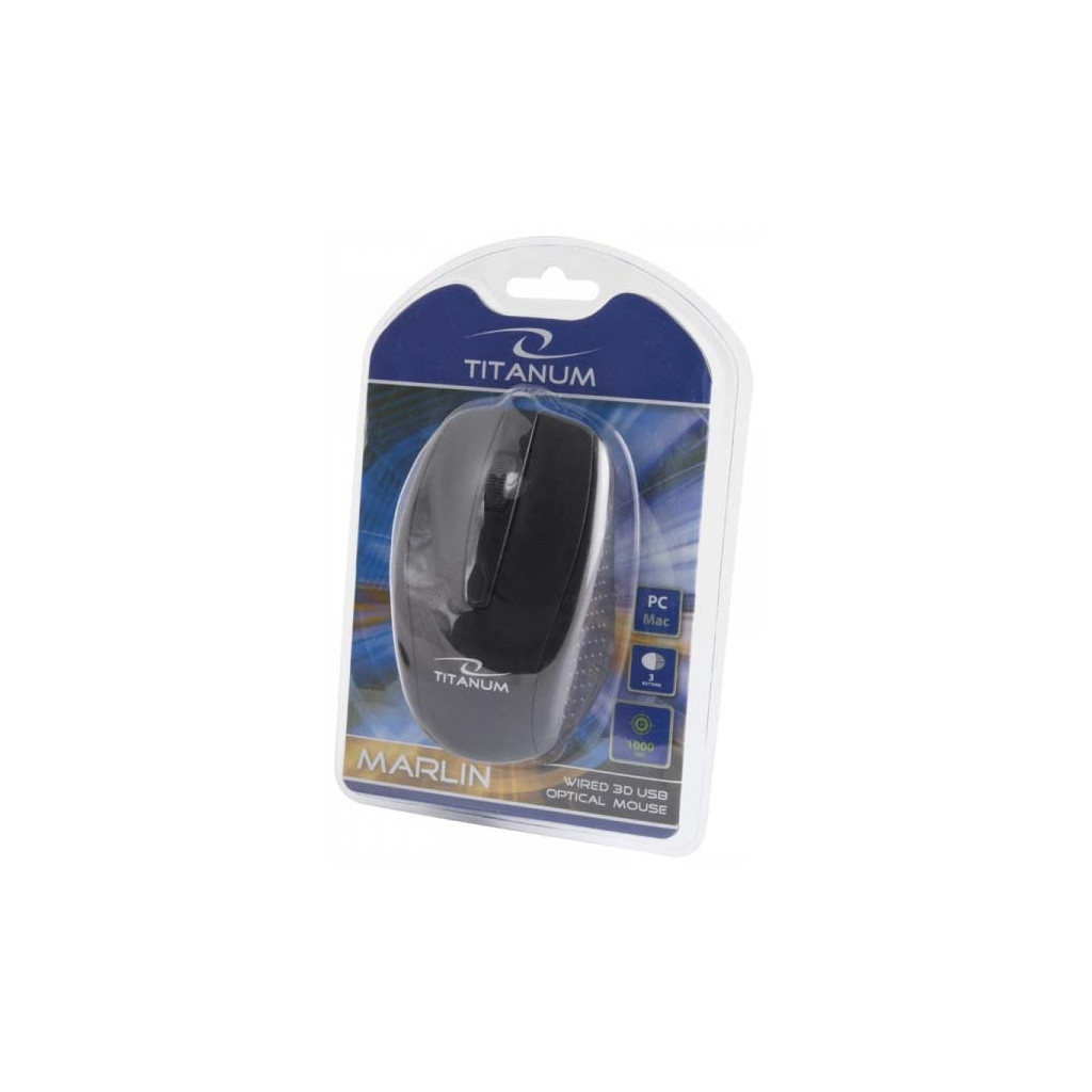 Мишка Esperanza Titanum TM110K Black фото