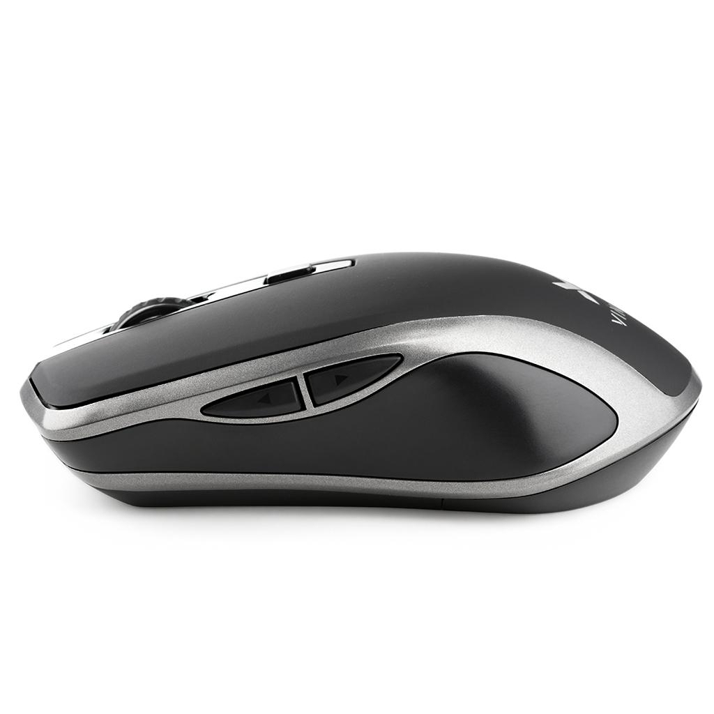 Мишка Vinga MSW-909 Silent black-grey фото4