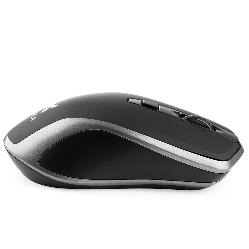 Мишка Vinga MSW-909 Silent black-grey фото5