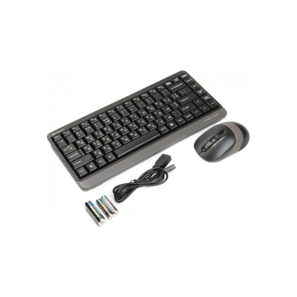 Комплект A4Tech FG1110 Wireless Grey (4711421987684) фото2