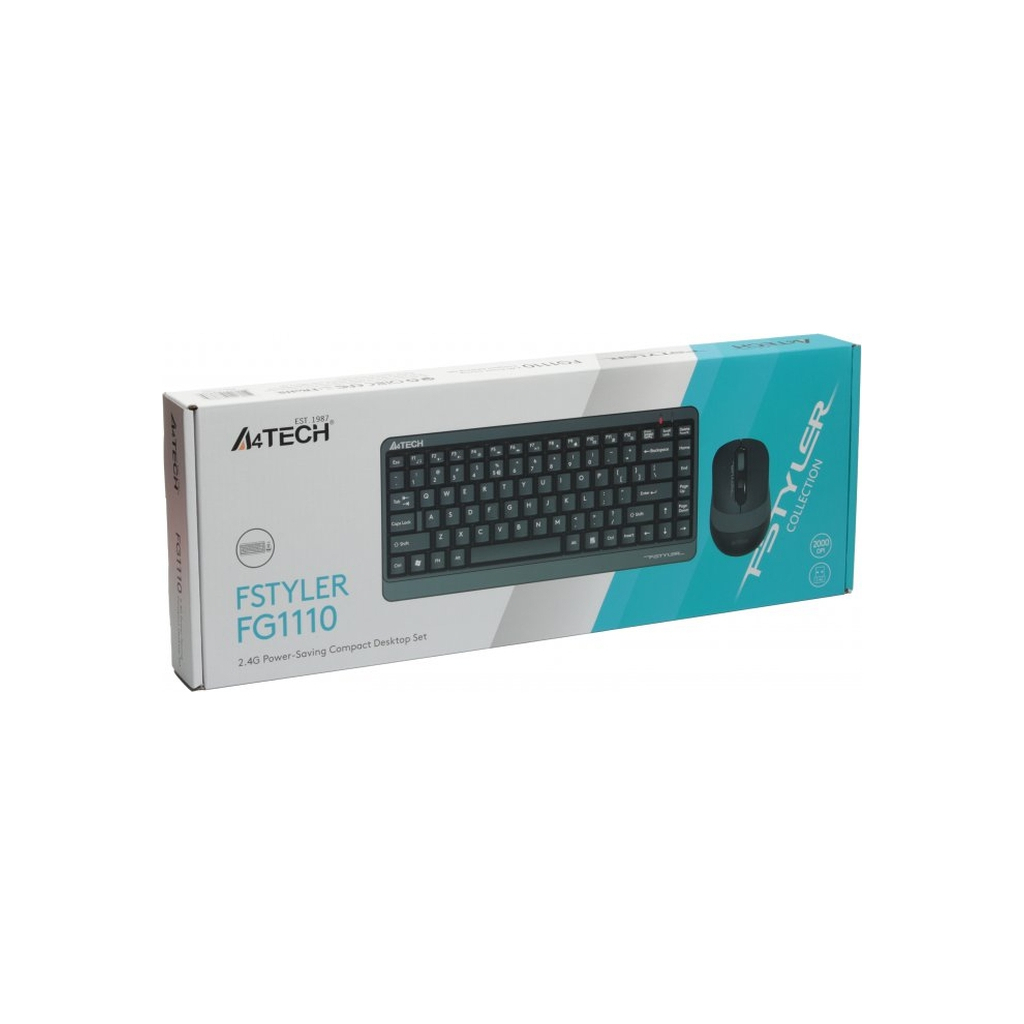 Комплект A4Tech FG1110 Wireless Grey (4711421987684) фото4