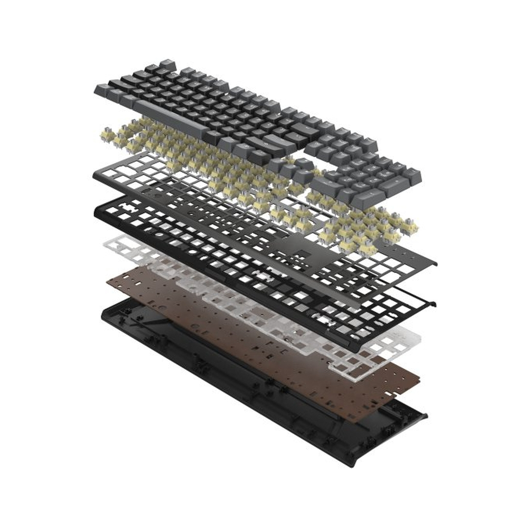 Клавіатура A4Tech FS100 RGB FS Switch USB Stone Black (4711421000567) фото